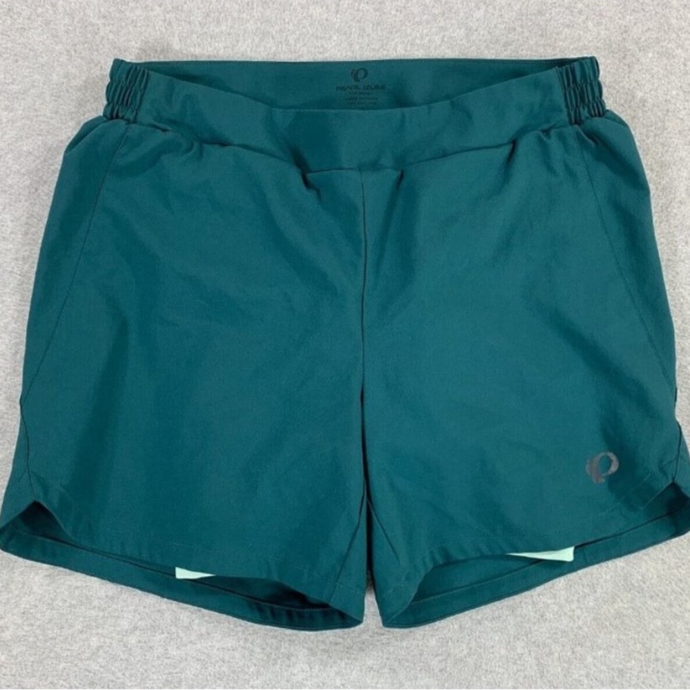 Pearl Izumi Padded 2-layer MTB Bike Short w. Loose Fit Outer | Size 8 Green